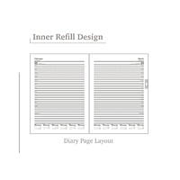 B5 herbound diary BB315 B5 herbound diary BB315