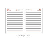 B5 Herbound Diary BB318 B5 Herbound Diary BB318