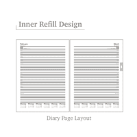 B5 Herbound Diary BB316 B5 Herbound Diary BB316