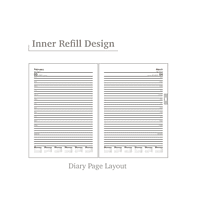 B5 Herbound Diary BB314