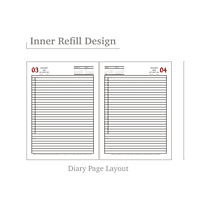 B5 Herbound Diary BB310