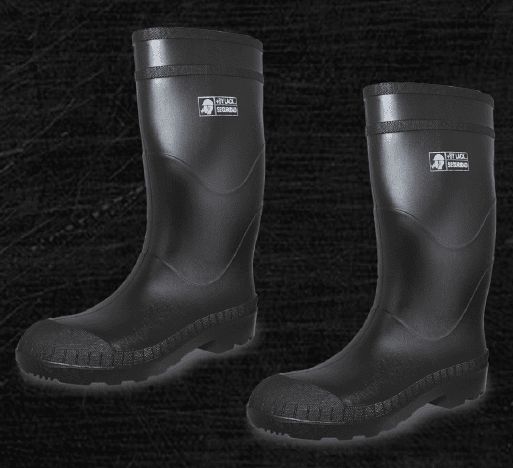 BOTA JARDINERA NEGRA # 8