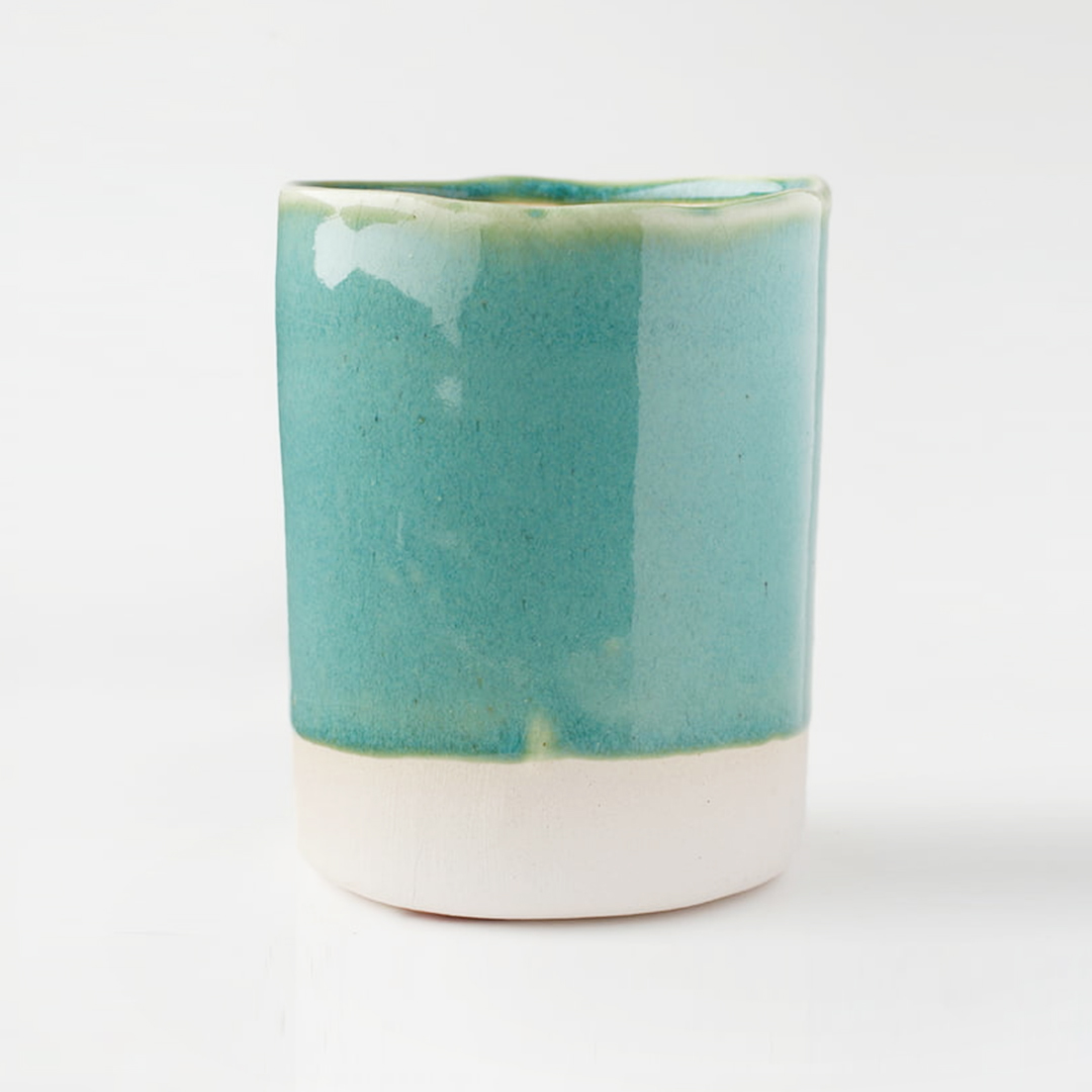 Sara Low Fire Textured Turquoise B97