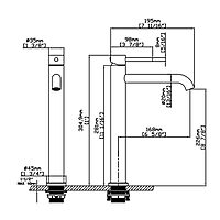 Baterie KARAG, ARTEMIS B99002-O INOX 304 18/10, oro