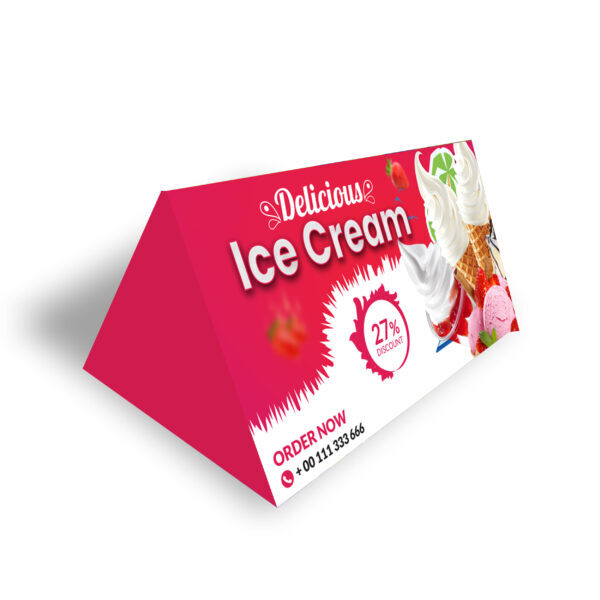 A-frame 2 x 1m, Print only, (INCLUDING End Panels)