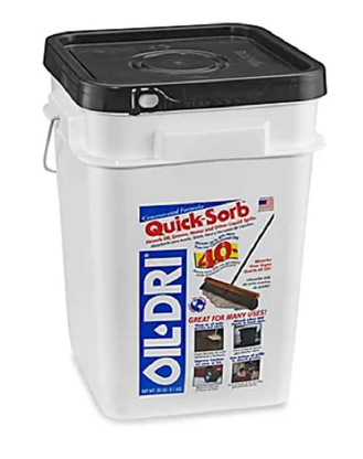 ABSORBENTE GRANULADO OIL DRI CUBETA 20 LBS