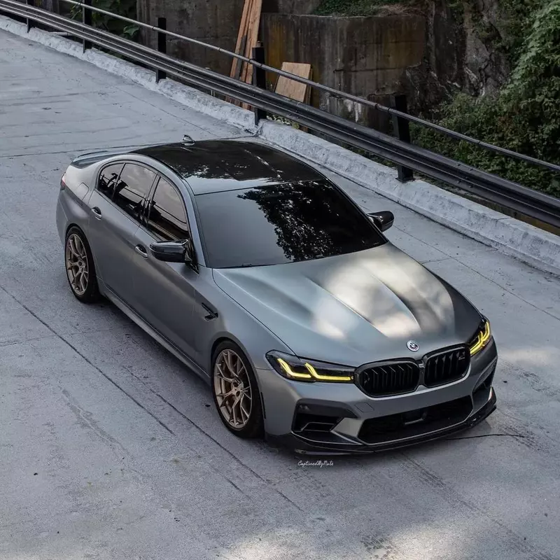 M5 CS Yellow DRL Upgrade β LCI F90 M5 / G30 5 Series (2021β2023 Laser Headlights)