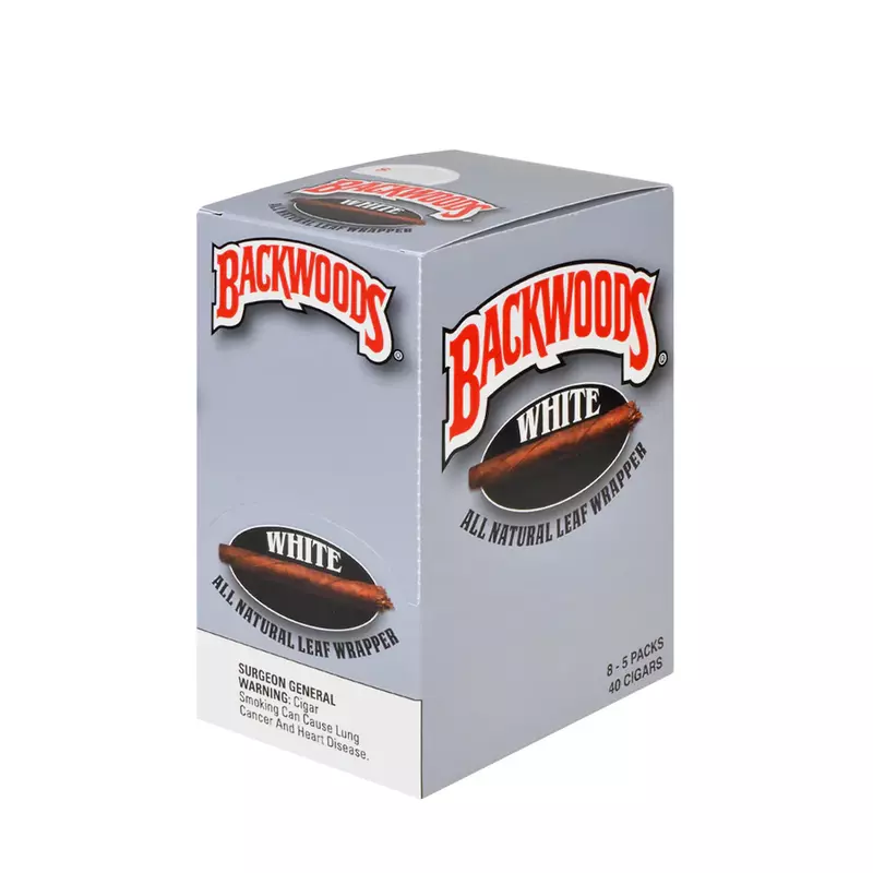 BACKWOODS:WHITE 5PK
