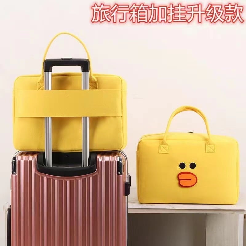 LARGE CAPACITY CARTOON BAG TRAVELLING BAG WOMEN BAG