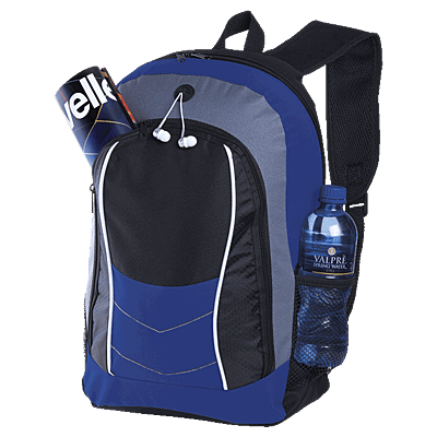 Arrow Design Backpack with Front Flap