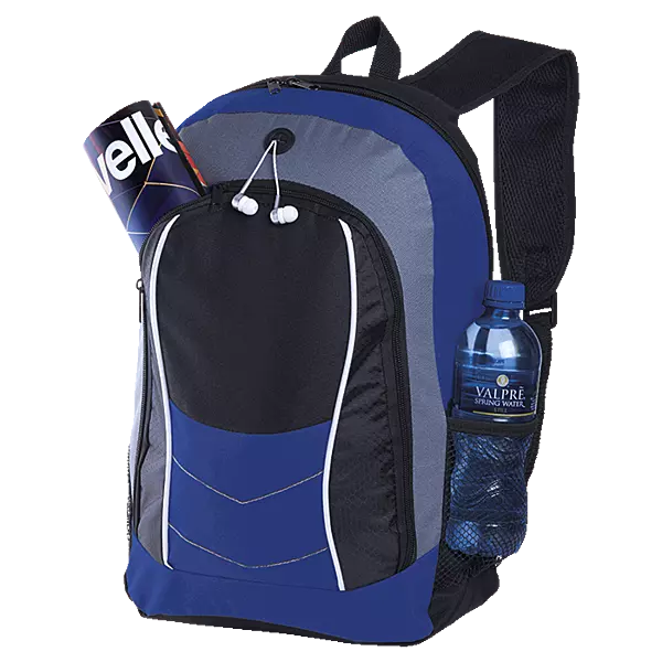 Arrow Design Backpack with Front Flap