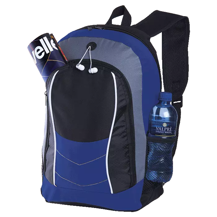 Arrow Design Backpack with Front Flap