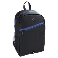 Backpack With Contrast Colour Diagonal Zip
