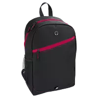 Backpack With Contrast Colour Diagonal Zip