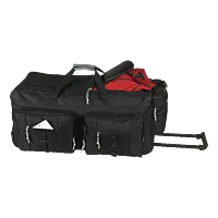 Dual Front Pocket Rolling Travel Duffel