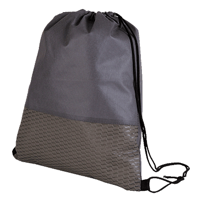 Wave Design Drawstring Bag Non-Woven