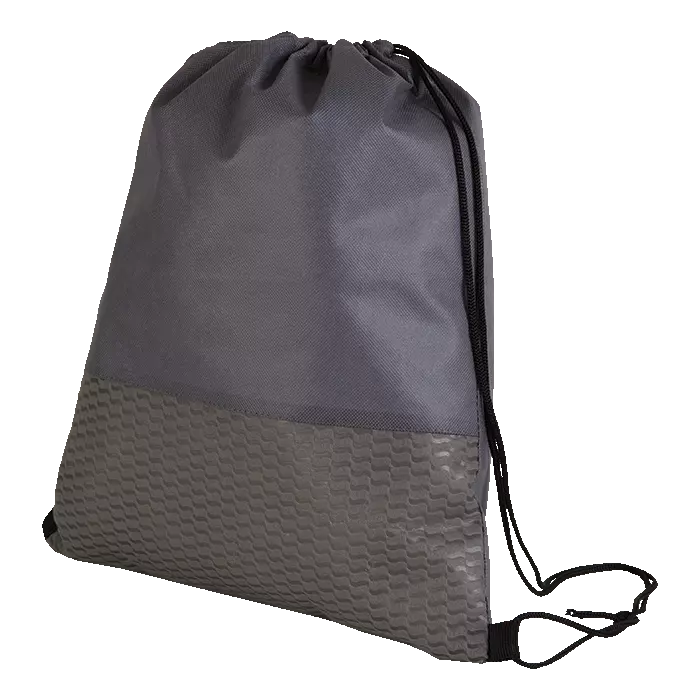 Wave Design Drawstring Bag Non-Woven