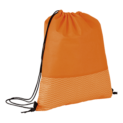 Wave Design Drawstring Bag Non-Woven