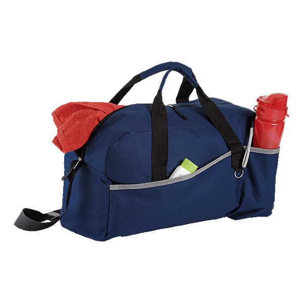 Sports Bag with Grey Trim