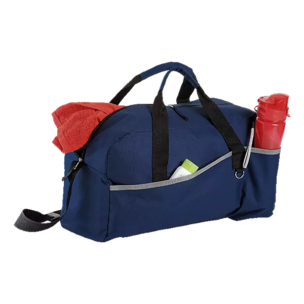 Sports Bag with Grey Trim