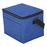 6 Can Cooler with Foil Liner and Pocket Non-Woven Foil Linin