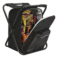Picnic Chair Backpack Cooler 420D 600D PEVA Lining