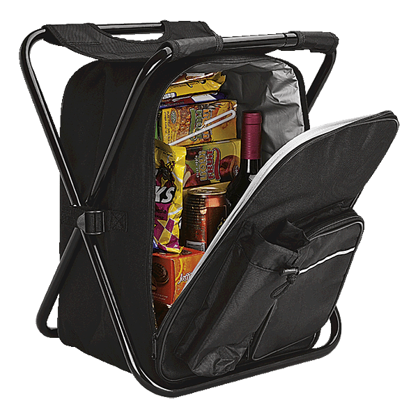 Picnic Chair Backpack Cooler 420D 600D PEVA Lining