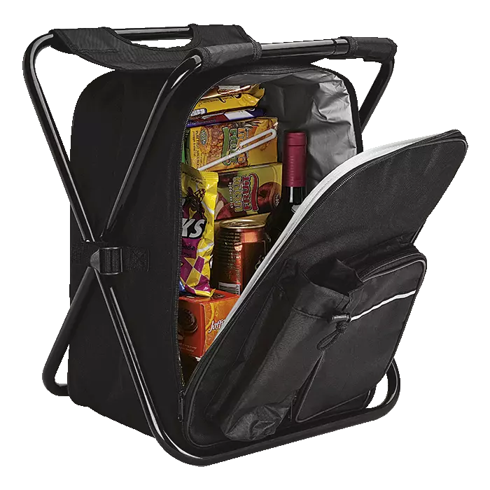 Picnic Chair Backpack Cooler 420D 600D PEVA Lining