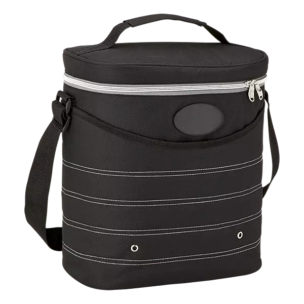 Oval Cooler Bag with Shoulder Strap