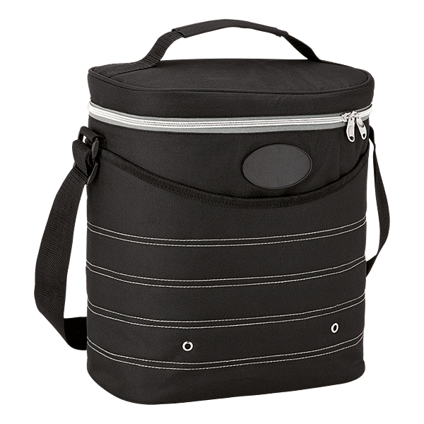 Oval Cooler Bag with Shoulder Strap