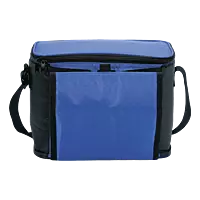 Cooler with Folding Cup Holders