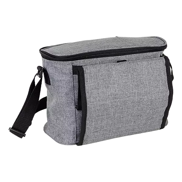 Cooler with Folding Cup Holders