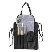 Apron With Bbq Set