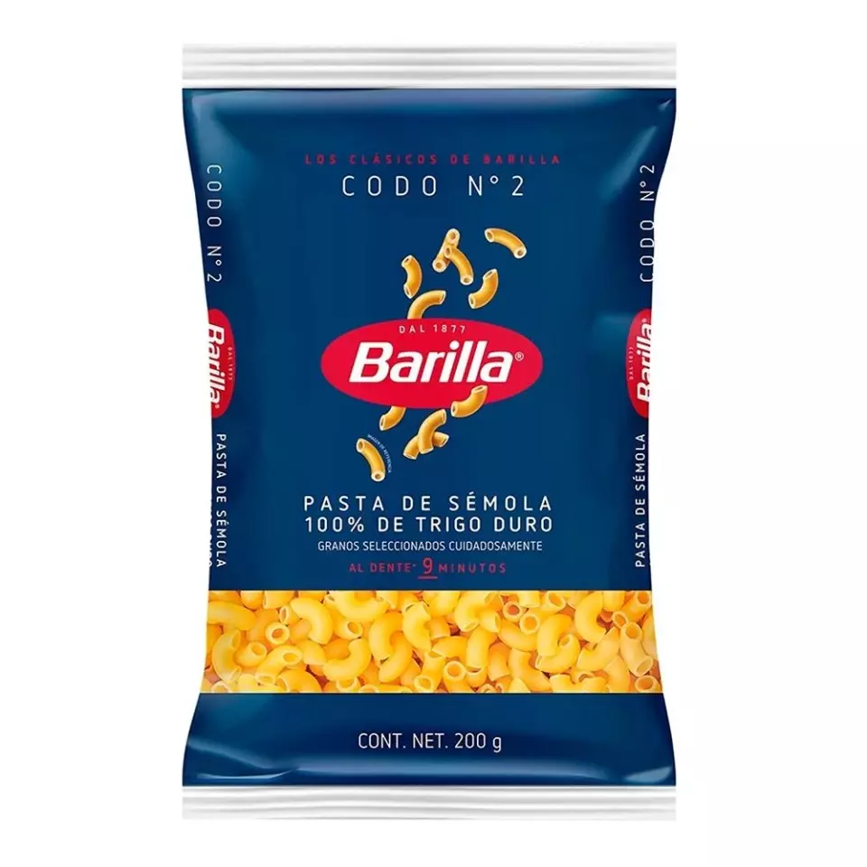 BARILLA PASTA CODO NO 2 200 G