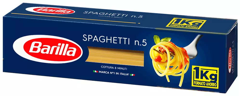 BARILLA PASTA SPAGHETTI NO 5 1 KG