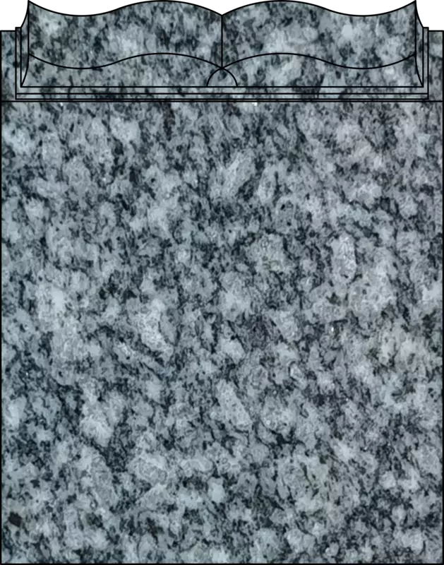 DIE/22X8X30/Barra Gray/BOOK TOP/P5