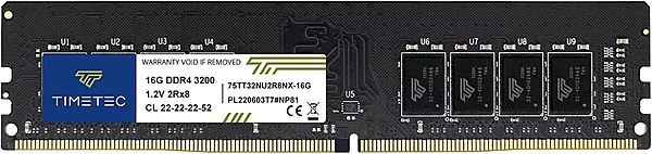 BARRETTE DE RAM DESKTOP DDR4 16 GO 3200 MHZ