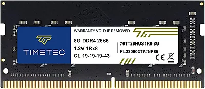 BARRETTE DE RAM LAPTOP DDR4 8 GO 2666v Mhz