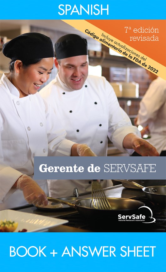 ServSafe Manager Book & Exam 7th Ed Rev.: Spanish
