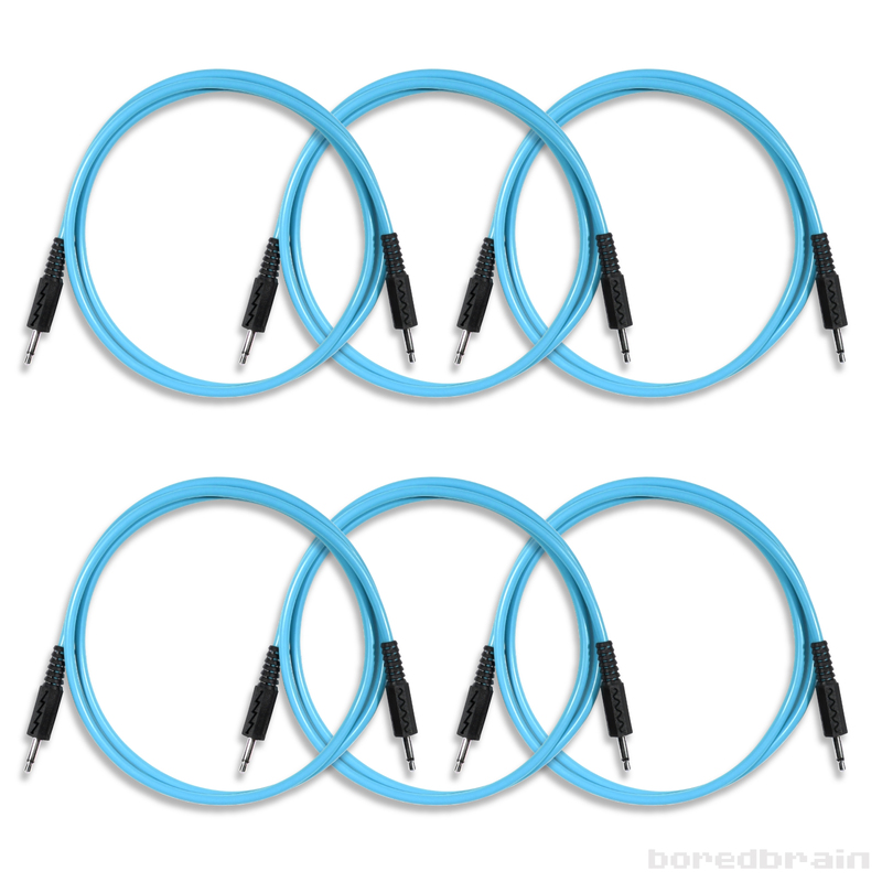 6-Pack 36-inch Quantum Blue Patch Cables