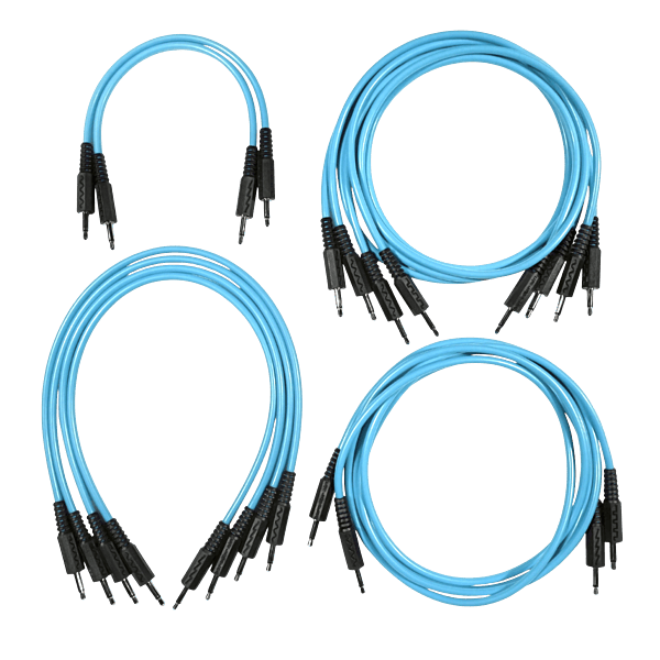 Essential 12-Pack Quantum Blue Patch Cables