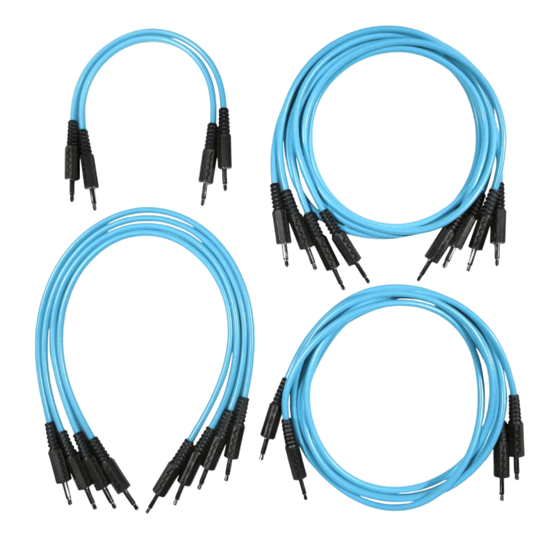 Essential 12-Pack Quantum Blue Patch Cables