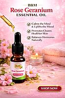 BBM Rose Geranium Oil 10ML