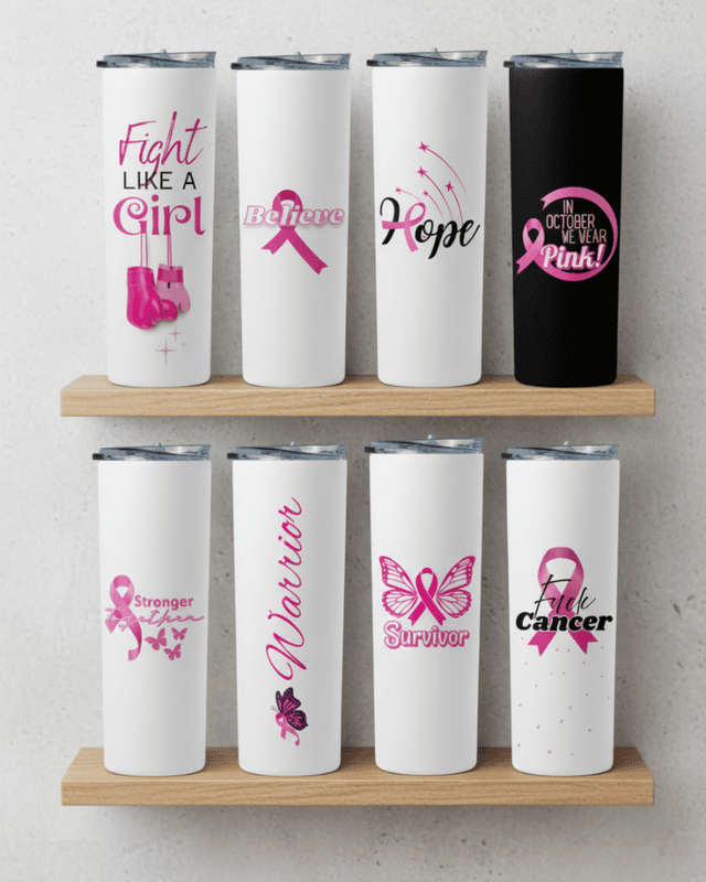 Breast Cancer Awareness Tumblers