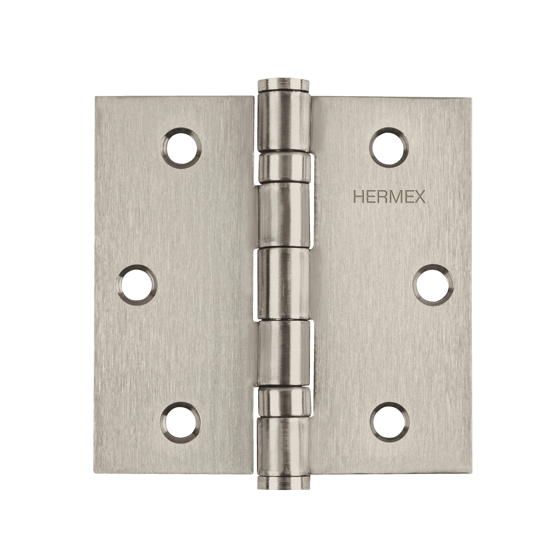Bisagra cuadrada 3', acero inoxidable, plana - BC-304P / 43227