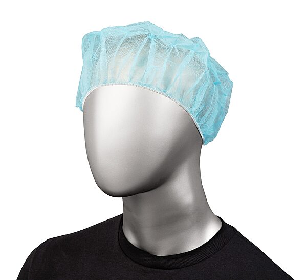 Bouffant Cap, 24", Blue Bouffant Cap, 24", Blue