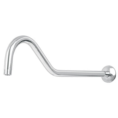 Brazo y chapetón tipo gancho para regadera, 50 cm - BCH-720 / 44508