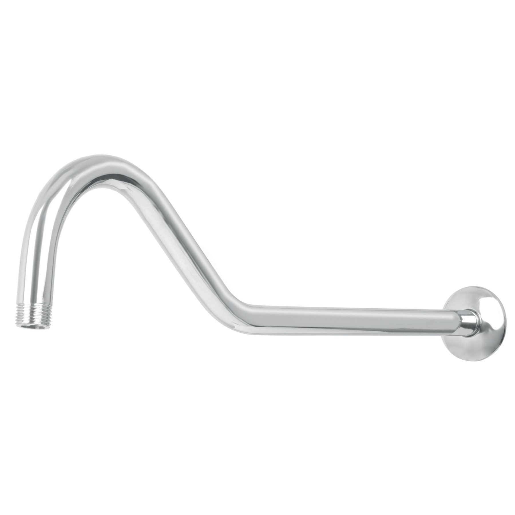 Brazo y chapetón tipo gancho para regadera, 50 cm - BCH-720 / 44508