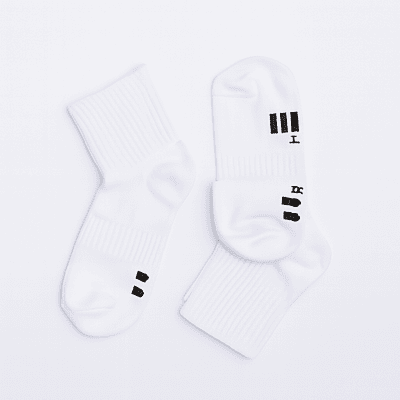 Kids White Medium Socks 3 Pcs