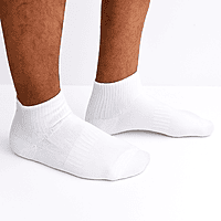 Ankle White Socks 3 Pcs